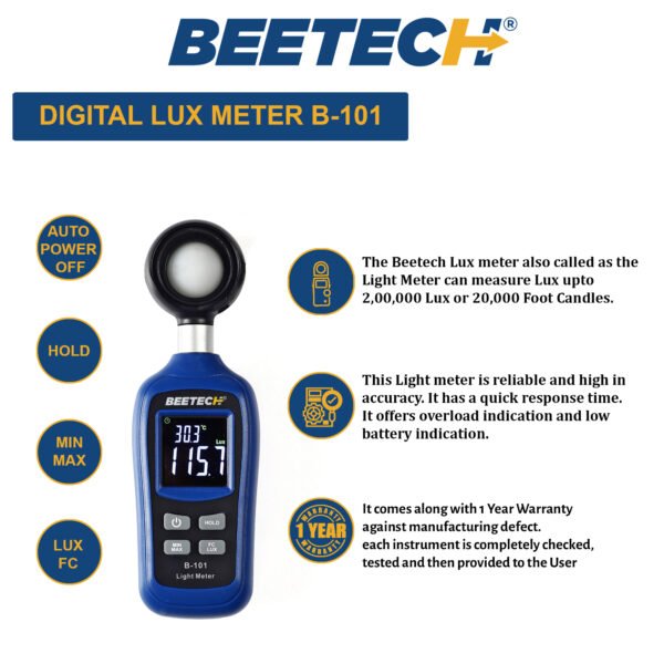 BEETECH LUX METER B-101 - Image 2