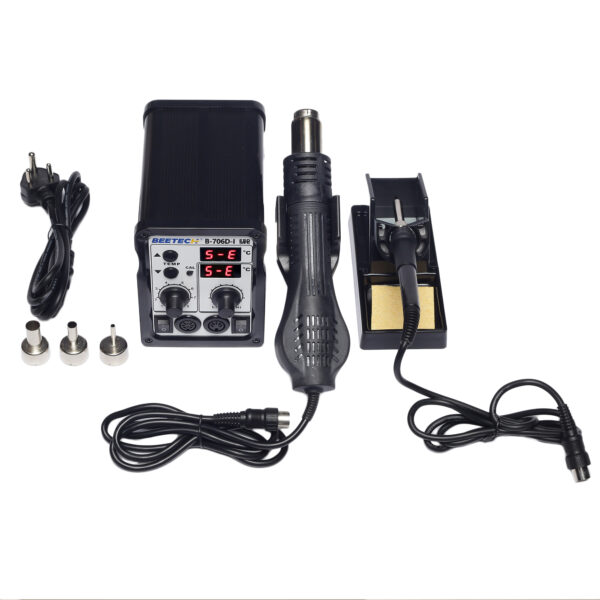 BEETECH 2 IN 1 SMD HOT AIR REWORK STATION B-706D-I